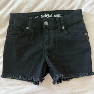 Cat & Jack Black Shorts Brand New Size 8